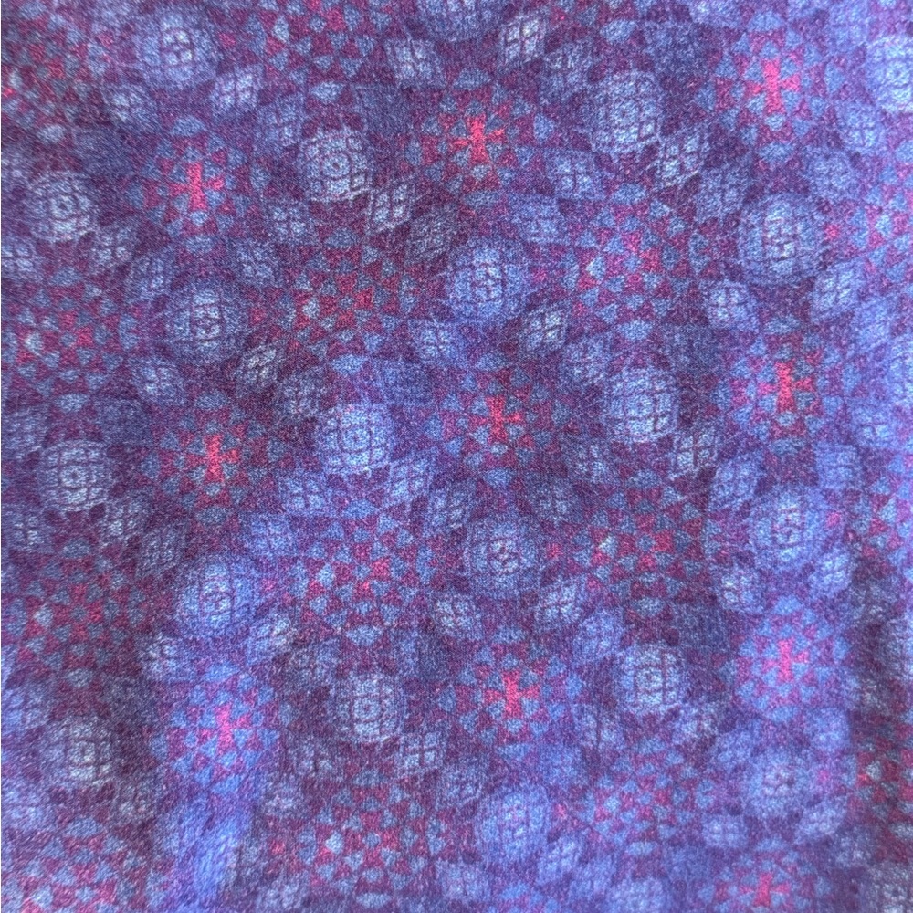 Lularoe Purple and Magenta Geometric Leggings size TC